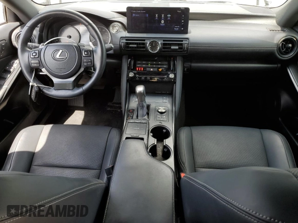 2024 Lexus IS 300 z VIN JTHDA1D20R5129189, wystawiony jako Copart lot #53465435 z przebiegiem 31 959 mil mil oraz Szkoda całkowita • Salvage title. Historia ofert i sprzedaży dostępna na DreamBid. Obrazek 8.