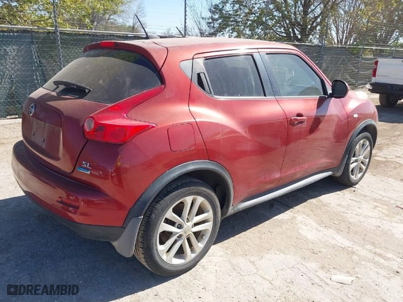 2012 Nissan Juke S with VIN JN8AF5MR4CT117922, listed as a IAAI auction lot 41856336 with 133,945 mi miles. Bid and sale history available at carsss.com. Image 4.