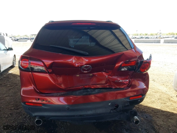 2014 Mazda CX-9 Touring with VIN JM3TB2CV5E0444144, listed as a IAAI auction lot 41892186 with 177,653 mi miles. Bid and sale history available at carsss.com. Image 6.