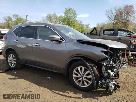 2018 Nissan Rogue SV with VIN KNMAT2MV6JP615917, listed as a Copart auction lot 54473945 with 141,941 mi miles and Salvage Title. Bid and sale history available at carsss.com. Image 4.