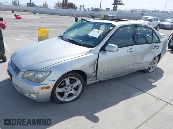 2001 Lexus IS 300/350 z VIN JTHBD182210024468, wystawiony jako IAAI lot #41935301 z przebiegiem 162 273 mil mil oraz . Historia ofert i sprzedaży dostępna na DreamBid. Obrazek 2.