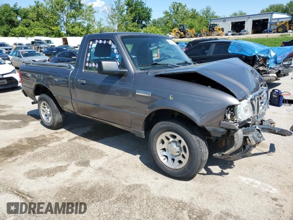 2010 Ford Ranger XL with VIN 1FTKR1AD2APA22600, listed as a Copart auction lot 60941365 with 86,787 mi miles and Salvage title. Bid and sale history available at DreamBid. Image 4.