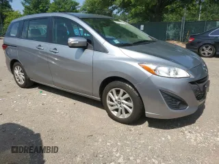 2013 Mazda 5 Sport with VIN JM1CW2BL8D0156162, listed as a Copart auction lot 62848615 with 160,822 mi miles and Salvage title. Bid and sale history available at DreamBid. Image 4.
