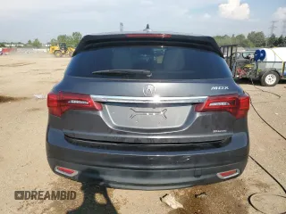 2014 Acura MDX Technology with VIN 5FRYD4H40EB047929, listed as a Copart auction lot 63595925 with 135,301 mi miles and Salvage title. Bid and sale history available at DreamBid. Image 6.