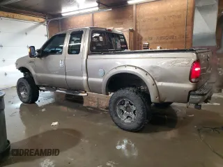 2002 Ford Super Duty F-250 XL with VIN 1FTNX21S82EC95447, listed as a Copart auction lot 44248925 with 127,623 mi miles and Salvage Title. Bid and sale history available at carsss.com. Image 2.