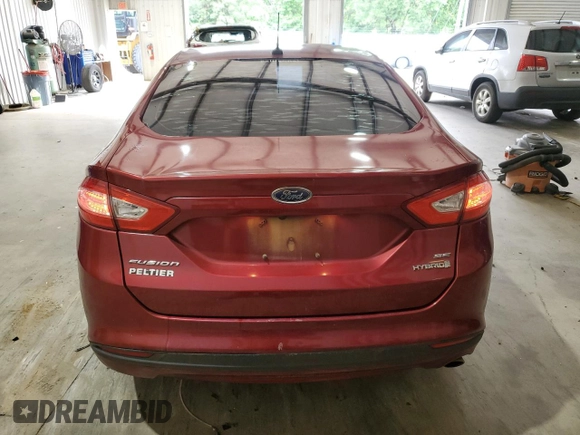 2014 Ford Fusion SE Hybrid with VIN 3FA6P0LU2ER315397, listed as a Copart auction lot 54948645 with 143,780 mi miles and Salvage Title. Bid and sale history available at DreamBid. Image 6.