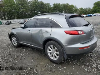 2006 Infiniti FX with VIN JNRAS08W86X210918, listed as a Copart auction lot 60262895 with Not provided miles and Salvage title. Bid and sale history available at DreamBid. Image 2.