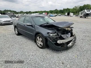 2006 Acura RL with VIN JH4KB16596C004369, listed as a Copart auction lot 54237425 with 191,708 mi miles and Salvage title. Bid and sale history available at DreamBid. Image 14.