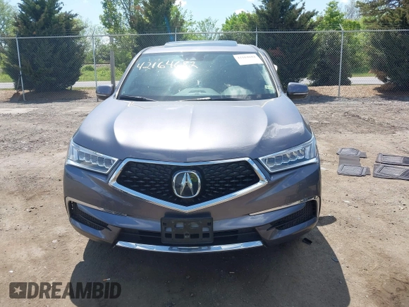 2018 Acura MDX Technology with VIN 5J8YD4H58JL029259, listed as a IAAI auction lot 42164682 with 53,500 mi miles and . Bid and sale history available at DreamBid. Image 12.