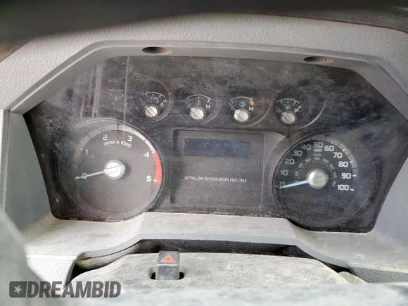 2012 Ford F-350 XL with VIN 1FT8W3BT5CEA15871, listed as a Copart auction lot 58026625 with Not provided miles and Salvage title. Bid and sale history available at DreamBid. Image 9.