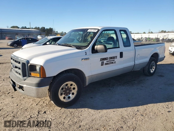 2006 Ford F-250 XL with VIN 1FTSX20566ED26991, listed as a Copart auction lot 41617325 with Not provided miles and Salvage title. Bid and sale history available at DreamBid. Image 1.