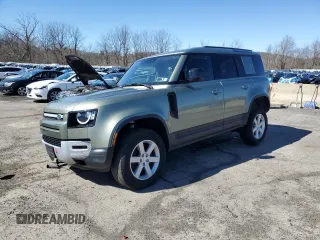 2020 Land Rover Defender z VIN SALEK7EX1L2029555, wystawiony jako Copart lot #47935285 z przebiegiem 27 542 mil mil oraz Szkoda całkowita • Salvage title. Historia ofert i sprzedaży dostępna na DreamBid. Obrazek 1.