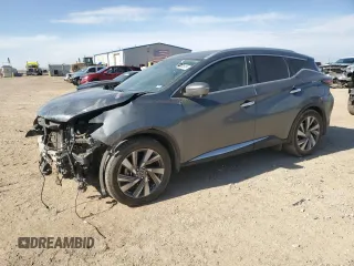 2020 Nissan Murano SL z VIN 5N1AZ2CJ1LN108365, wystawiony jako Copart lot #43200595 z przebiegiem 76 323 mil mil oraz Szkoda całkowita • Salvage title. Historia ofert i sprzedaży dostępna na DreamBid. Obrazek 1.