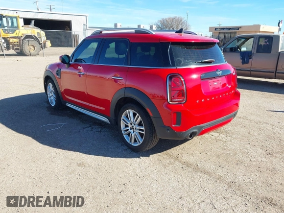 2022 MINI Countryman Oxford Edition with VIN WMZ23BR07N3N61252, listed as a IAAI auction lot 41482880 with 46,419 mi miles and . Bid and sale history available at DreamBid. Image 3.