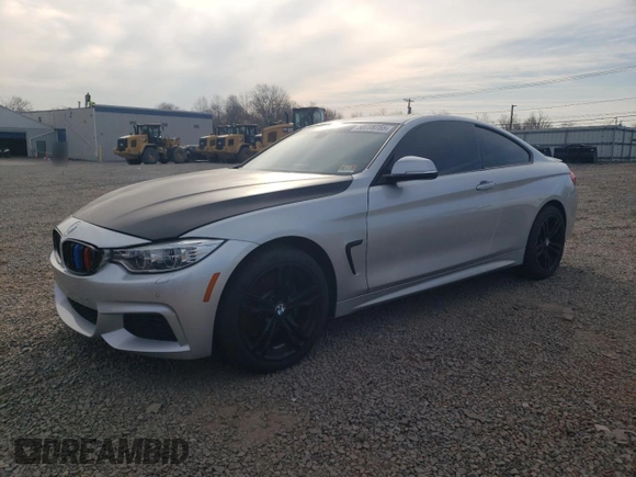 2014 BMW 4 Series 435i xDrive с VIN WBA3R5C55EF785222, выставлен на аукционе Copart как лот 50778755 с пробегом 121 864 миль миль и Списание • Salvage title. История ставок и продаж доступна на DreamBid. Изображение 1.