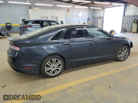 2014 Lincoln MKZ with VIN 3LN6L2G99ER819447, listed as a Copart auction lot 49896365 with 226,301 mi miles and Salvage Title. Bid and sale history available at DreamBid. Image 3.