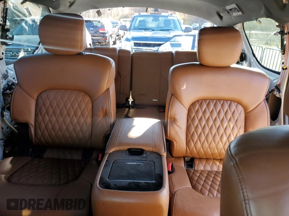 2022 Infiniti QX80 SENSORY with VIN JN8AZ2BEXN9291256, listed as a Copart auction lot 77907584 with 36,254 mi miles and Salvage Title. Bid and sale history available at carsss.com. Image 10.
