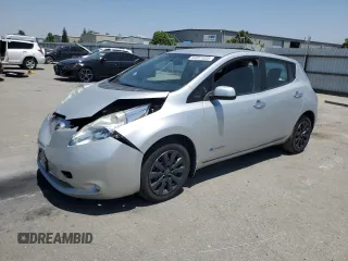2013 Nissan LEAF SV with VIN 1N4AZ0CP5DC403257, listed as a Copart auction lot 64851035 with 107,919 mi miles and Salvage title. Bid and sale history available at DreamBid. Image 1.