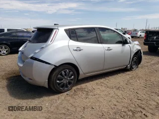 2016 Nissan LEAF S with VIN 1N4AZ0CP6GC311160, listed as a Copart auction lot 63254853 with 59,855 mi miles. Bid and sale history available at carsss.com. Image 3.