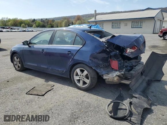 2013 Volkswagen Jetta TDI w/Premium with VIN 3VWLL7AJ9DM286905, listed as a Copart auction lot 53755935 with 203,789 mi miles and Salvage title. Bid and sale history available at DreamBid. Image 2.