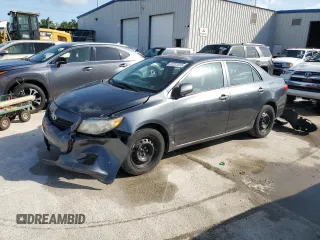 2010 Toyota Corolla with VIN 1NXBU4EE1AZ381940, listed as a Copart auction lot 61237015 with 110,377 mi miles and Salvage title. Bid and sale history available at DreamBid. Image 1.
