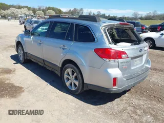 2013 Subaru Outback Premium with VIN 4S4BRCCC3D3237202, listed as a IAAI auction lot 41803420 with 215,594 mi miles and . Bid and sale history available at DreamBid. Image 3.