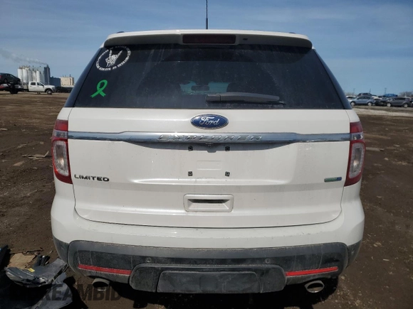 2015 Ford Explorer Limited with VIN 1FM5K8F85FGA39190, listed as a Copart auction lot 48719395 with 164,217 mi miles and Salvage Title. Bid and sale history available at DreamBid. Image 6.