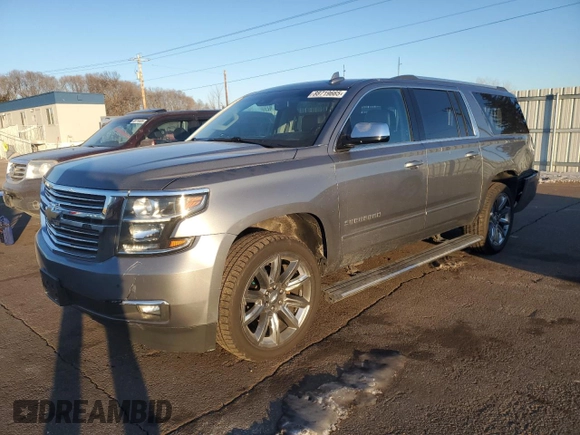 2019 Chevrolet Suburban Premier with VIN 1GNSKJKC5KR234298, listed as a Copart auction lot 88719665 with Not Provided miles and Salvage Title. Bid and sale history available at DreamBid. Image 1.