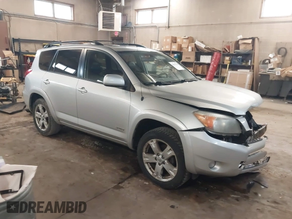2008 Toyota RAV4 Sport with VIN JTMZD32V685079551, listed as a IAAI auction lot 41675514 with 255,811 mi miles and . Bid and sale history available at DreamBid. Image 1.