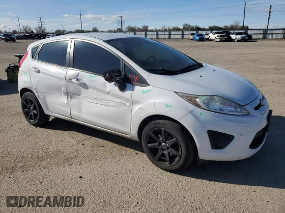 2013 Ford Fiesta SE with VIN 3FADP4EJ8DM194534, listed as a Copart auction lot 51283375 with 88,660 mi miles and Salvage Title. Bid and sale history available at carsss.com. Image 4.
