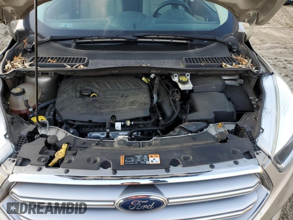 2017 Ford Escape SE with VIN 1FMCU0GD8HUD73233, listed as a Copart auction lot 80984074 with 68,989 mi miles and Salvage Title. Bid and sale history available at carsss.com. Image 12.