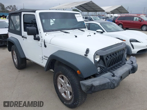 2015 Jeep Wrangler Sport с VIN 1C4AJWAG6FL692935, выставлен на аукционе IAAI как лот 42191108 с пробегом 183 400 миль миль и . История ставок и продаж доступна на DreamBid. Изображение 1.