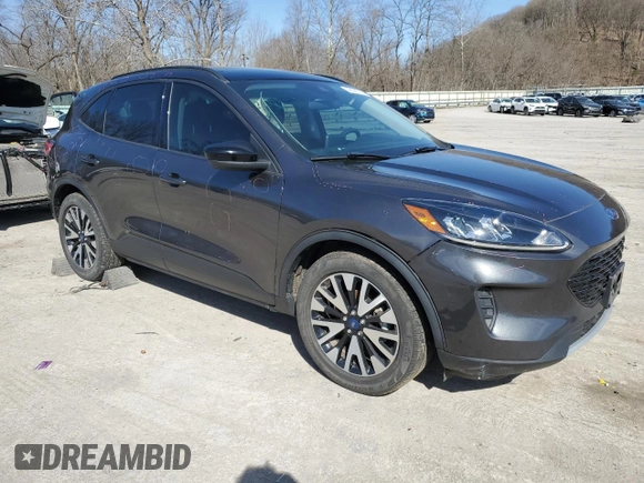 2020 Ford Escape SE Sport Hybrid with VIN 1FMCU9BZ4LUC19926, listed as a Copart auction lot 49586745 with 97,963 mi miles and Salvage Title. Bid and sale history available at DreamBid. Image 4.