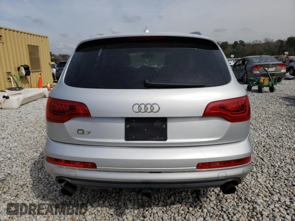 2013 Audi Q7 3.0T Premium Plus with VIN WA1LGAFEXDD006804, listed as a Copart auction lot 48633745 with 160,224 mi miles and Salvage Title. Bid and sale history available at carsss.com. Image 6.