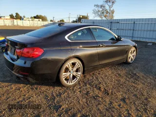 2016 BMW 4 Series 435i with VIN WBA3R1C50GK529413, listed as a Copart auction lot 82778444 with 166,487 mi miles and Salvage title. Bid and sale history available at DreamBid. Image 3.