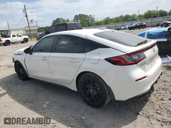2023 Honda Civic Sport with VIN 19XFL2H82PE001787, listed as a Copart auction lot 54133215 with 13,521 mi miles and Salvage Title. Bid and sale history available at DreamBid. Image 2.
