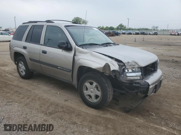 2003 Chevrolet TrailBlazer LS with VIN 1GNDS13S832245109, listed as a Copart auction lot 51738785 with 105,220 mi miles and Salvage Title. Bid and sale history available at DreamBid. Image 4.