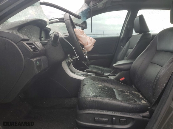2015 Honda Accord Sedan EX-L with VIN 1HGCR3F81FA013359, listed as a Copart auction lot 46190325 with 134,984 mi miles and Salvage Title. Bid and sale history available at carsss.com. Image 7.