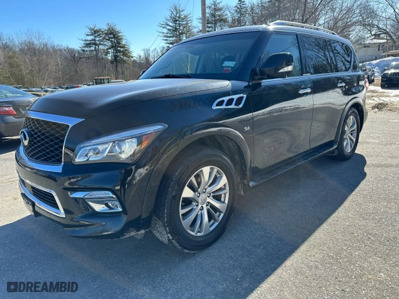 2017 Infiniti QX80 with VIN JN8AZ2NE8H9150802, listed as a Copart auction lot 47779475 with NaN miles and Clean Title. Bid and sale history available at carsss.com. Image 1.