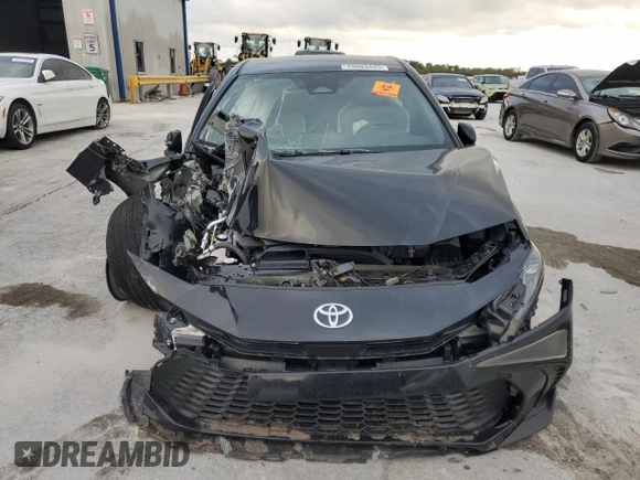 2025 Toyota Camry LE with VIN 4T1DAACK4SU027338, listed as a Copart auction lot 45603445 with 11,536 mi miles and Non Repairable. Bid and sale history available at DreamBid. Image 5.