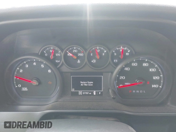 2021 Chevrolet Silverado 1500 Work Truck with VIN 1GCRYAEF0MZ210134, listed as a IAAI auction lot 42114802 with 57,797 mi miles and . Bid and sale history available at DreamBid. Image 7.