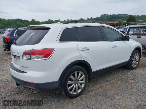 2009 Mazda CX-9 Touring with VIN JM3TB28A290176942, listed as a IAAI auction lot 42187562 with 221,364 mi miles. Bid and sale history available at carsss.com. Image 4.