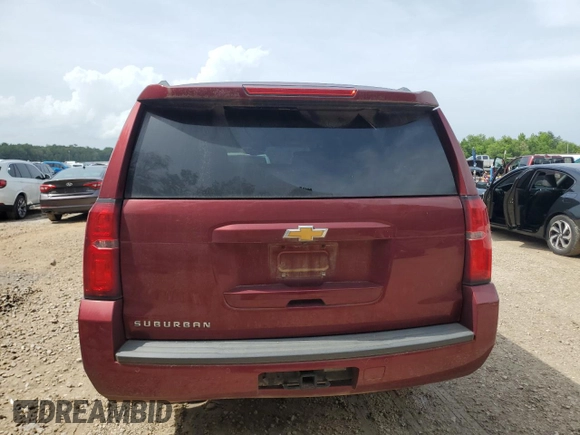 2019 Chevrolet Suburban LS with VIN 1GNSCGKC0KR322367, listed as a Copart auction lot 60295595 with 85,776 mi miles and Salvage title. Bid and sale history available at DreamBid. Image 6.