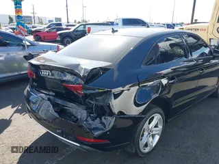 2018 Audi A3 Sedan Premium with VIN WAUAUGFF8J1041935, listed as a IAAI auction lot 41700356 with 44,611 mi miles. Bid and sale history available at carsss.com. Image 6.