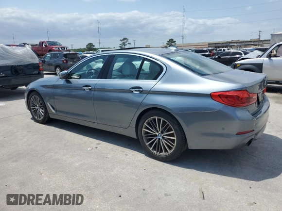 2017 BMW 5 Series 530i with VIN WBAJA5C33HG896248, listed as a Copart auction lot 54623895 with Not provided miles and Salvage title. Bid and sale history available at DreamBid. Image 2.