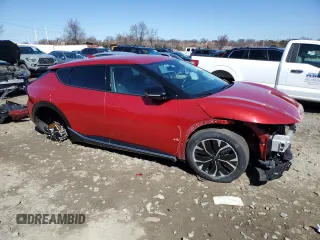 2023 Kia EV6 Wind with VIN KNDC34LA2P5129208, listed as a Copart auction lot 48306155 with 36,288 mi miles and Non Repairable. Bid and sale history available at DreamBid. Image 4.