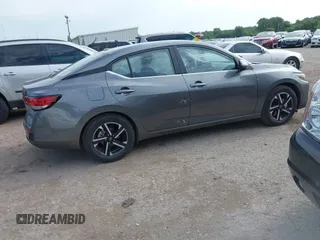 2025 Nissan Sentra SV с VIN 3N1AB8CV6SY304076, выставлен на аукционе IAAI как лот 42804445 с пробегом 4 906 миль миль и . История ставок и продаж доступна на DreamBid. Изображение 1.