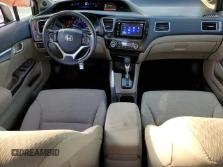 2015 Honda Civic EX with VIN 19XFB2F81FE292688, listed as a Copart auction lot 41737485 with 46,710 mi miles and Salvage Title. Bid and sale history available at carsss.com. Image 8.
