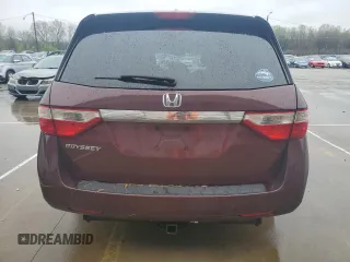2011 Honda Odyssey EX-L with VIN 5FNRL5H6XBB027702, listed as a Copart auction lot 51978575 with 224,070 mi miles and Salvage Title. Bid and sale history available at DreamBid. Image 6.