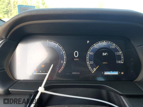 2024 Jeep Grand Cherokee Altitude X with VIN 1C4RJHAG2RC233758, listed as a Copart auction lot 61833885 with 4,492 mi miles and Salvage title. Bid and sale history available at DreamBid. Image 9.